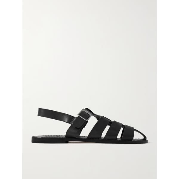 GRENSON Quincy Leather Fisherman Sandals £195