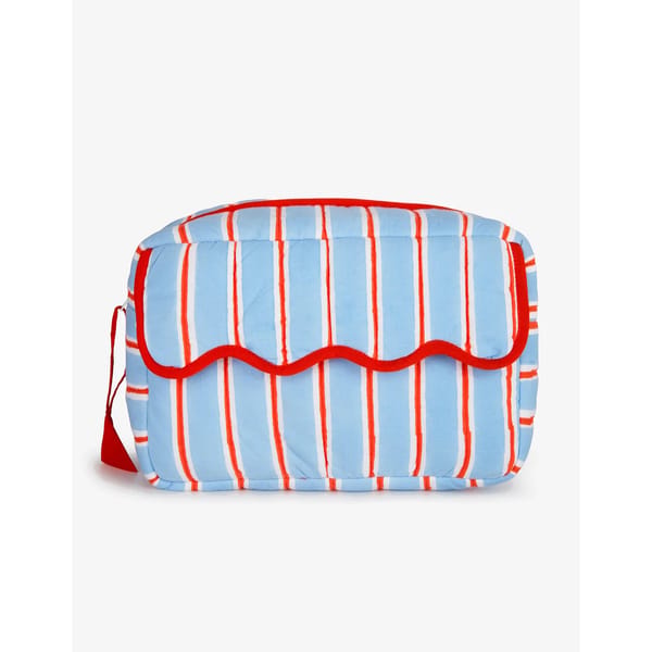 PINK CITY PRINTS Poets Scallop Washbag