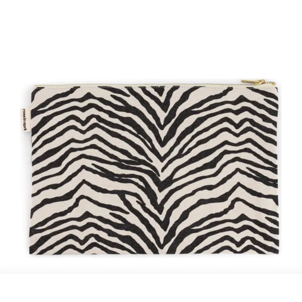 Rose in April Lili Zebrou clutch bag