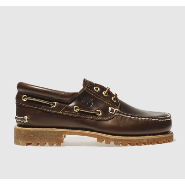 SCHUH Timberland Classic 3 Eye Boat in Brown