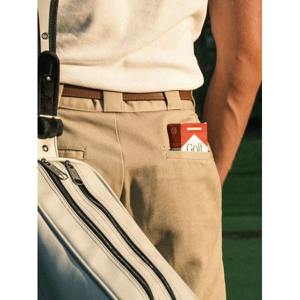 Golf Addiction Tee-Pack in back pocket