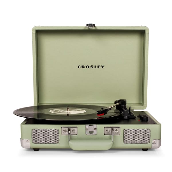 Crosley Cruiser Deluxe Mint Bluetooth Turntable