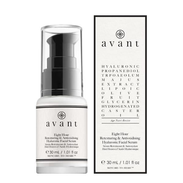 Avant Eight Hour Retexturing & Anti-Oxidising Hyaluronic Facial Serum