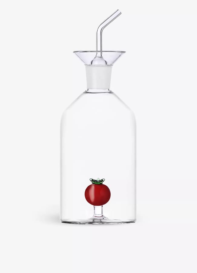 Vegetables Tomato borosilicate-glass oil bottle 19cm