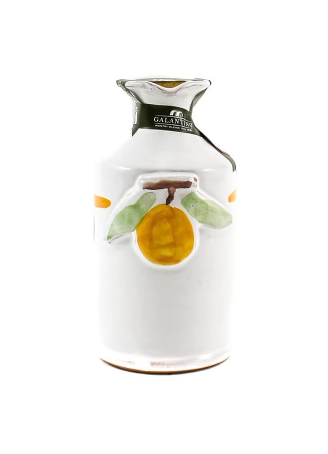 Puglian Olive Oil with Orange in Terracotta Bottle, 250ml