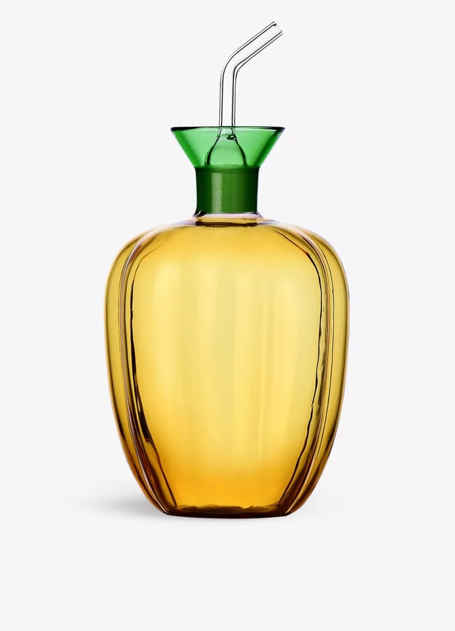 Vegetables Pepper borosilicate-glass oil bottle 22cm