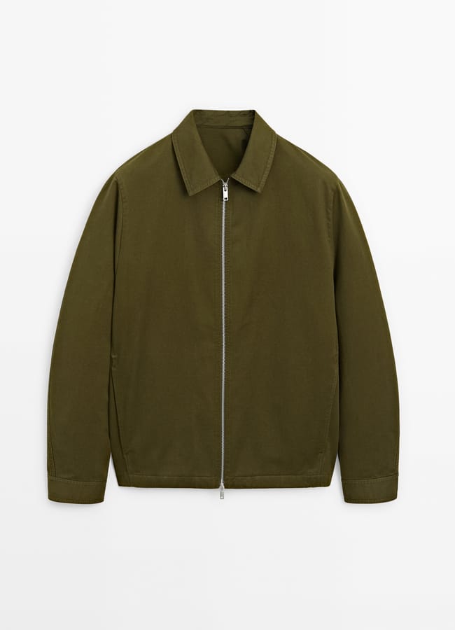 100% COTTON TWILL JACKET