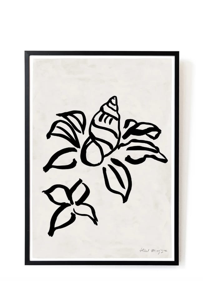 HOTEL MAGIQUE SHELL art print