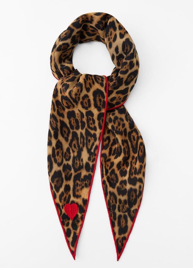 LEOPARD PRINT BANDANA