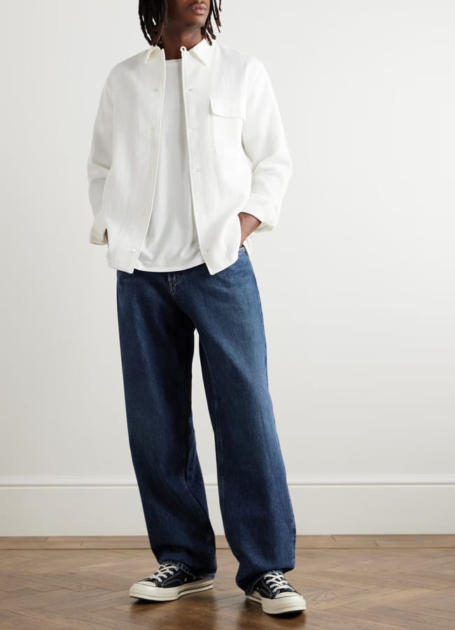 AGOLDE Fusion Straight-Leg Organic Jeans $240