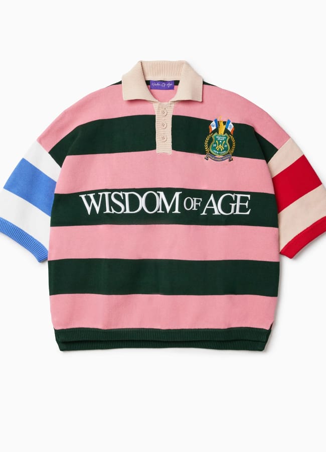 Bleecker Rugby Polo- Multicolor Wisdom Of Age