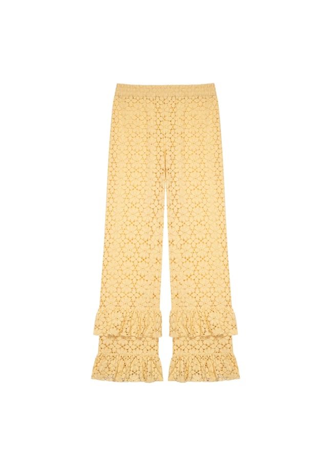 yellow trousers