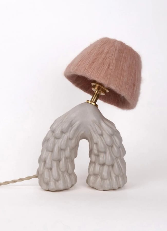 hannahsimpsonstudio 'Follow' Table Lamp - Satin White