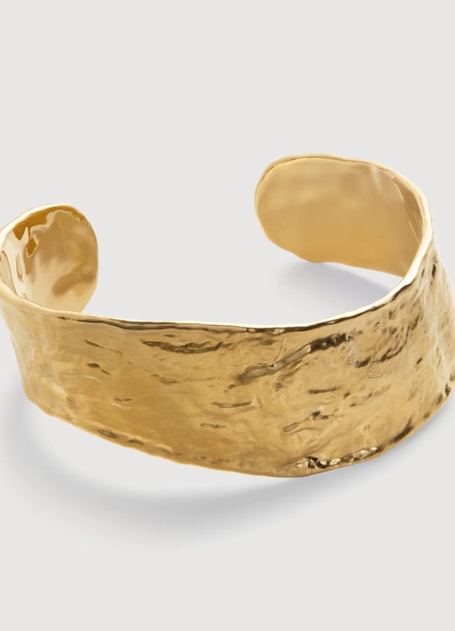 Capri Cuff 18k Gold Vermeil