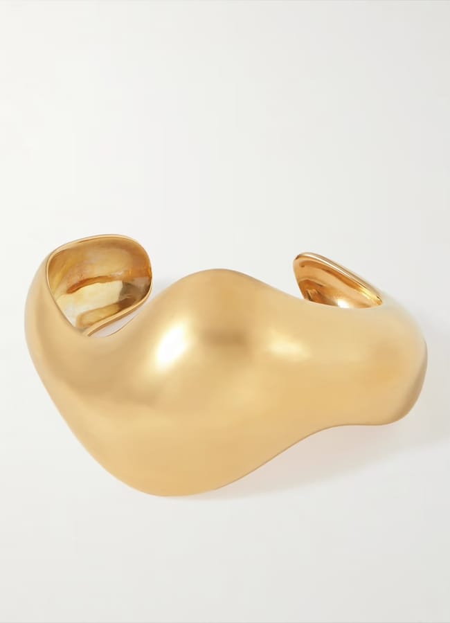 gold cuff bracelet