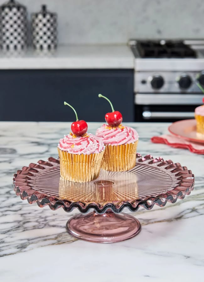 cupcakes on NEXT Rockett St George Vintage Inspired Glass Cake Stand