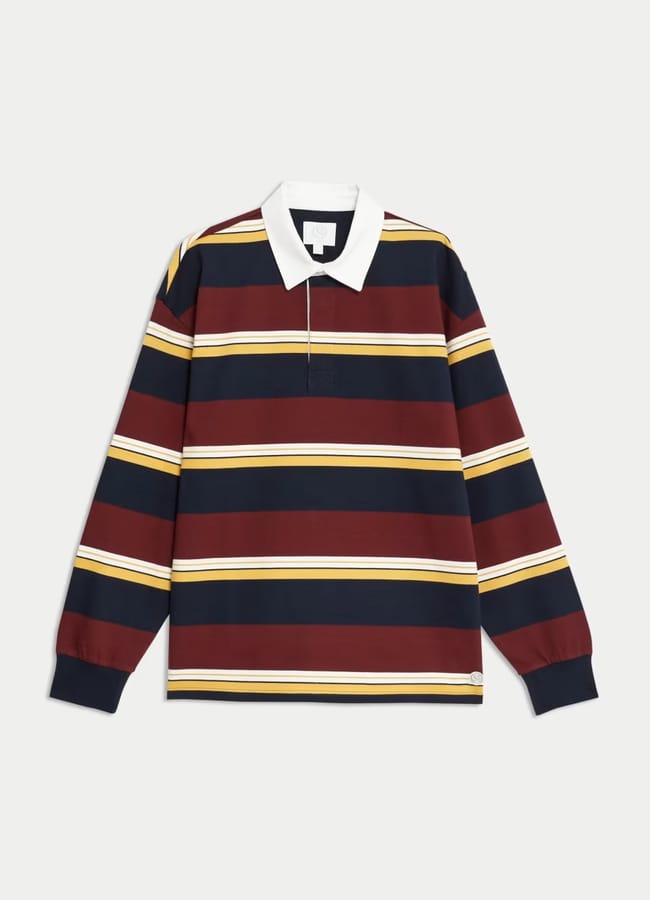 striped rugby top