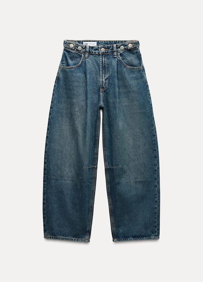 barrel leg jeans