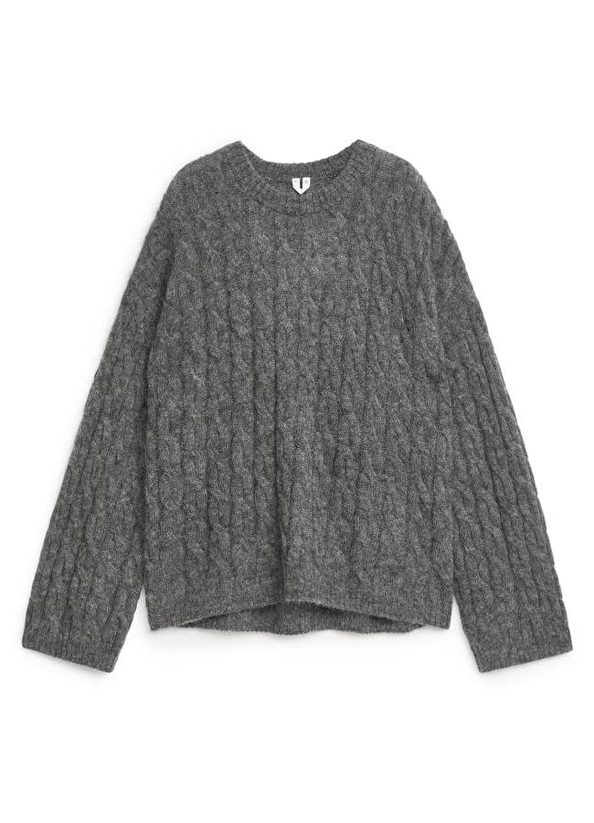 Mohair-Wool Blend Jumper
