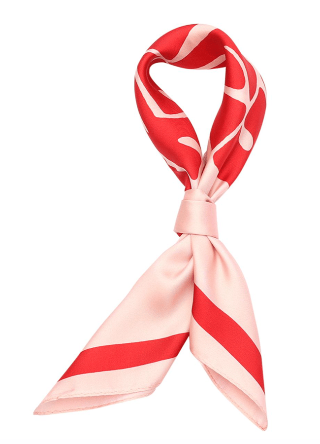 Coach Pink, Red New York Heart Printed Silk Bandana £29