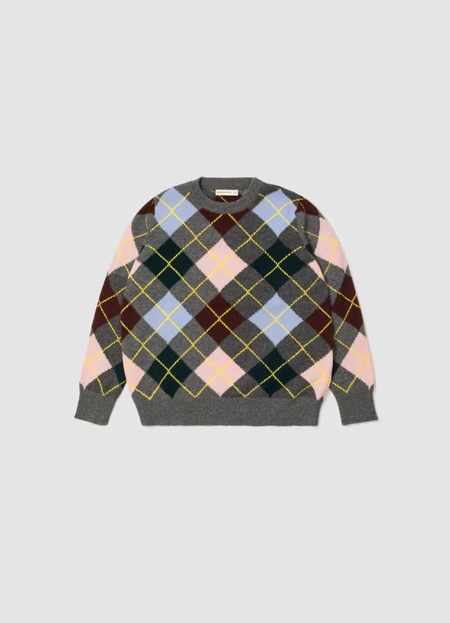 & DAUGHTER Ava Argyle Crewneck