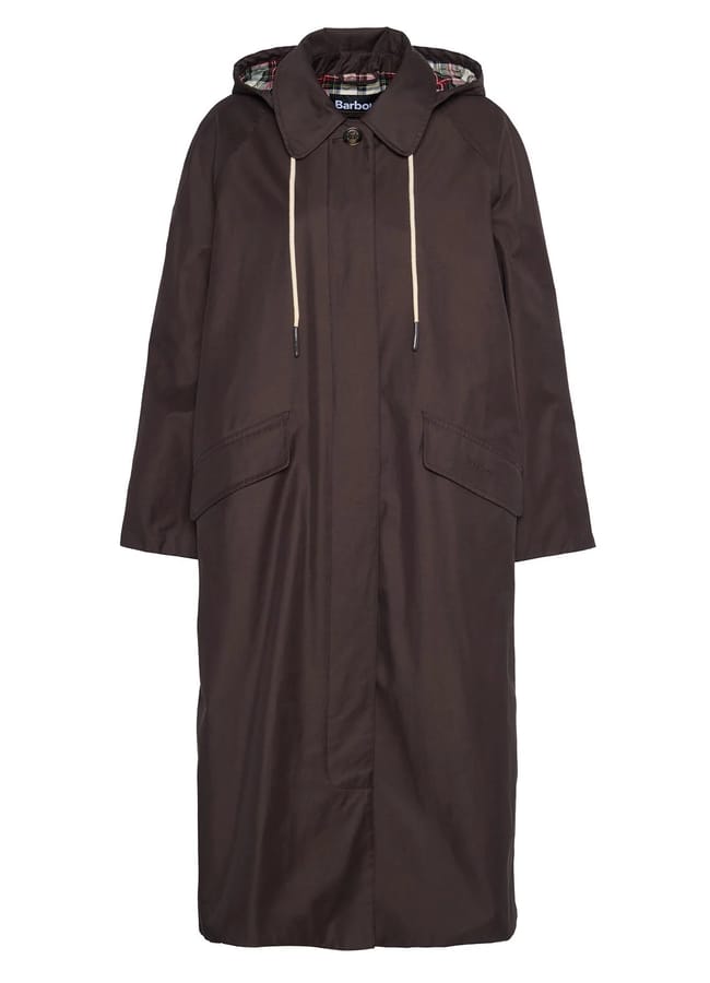 The Edit by Alexa Natalie Waterproof Trench Coat, Brown