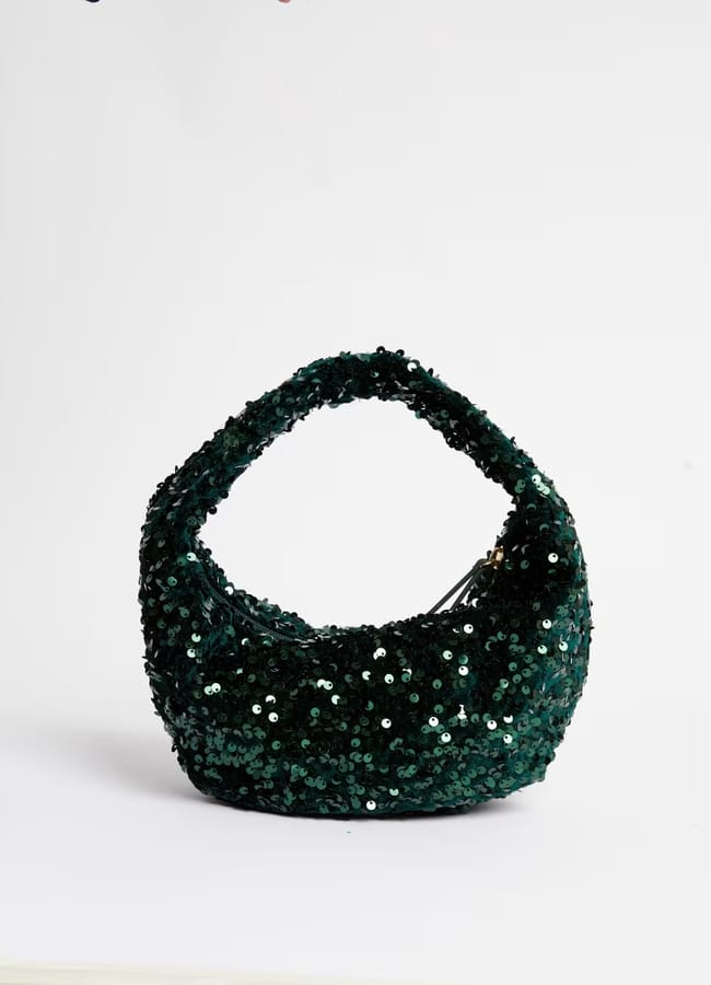 M&S Sequin Top Handle Grab Bag