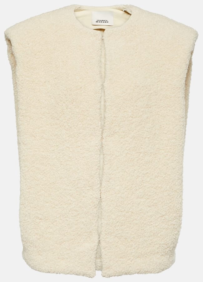 Isabel Marant Gwendalia wool-blend vest