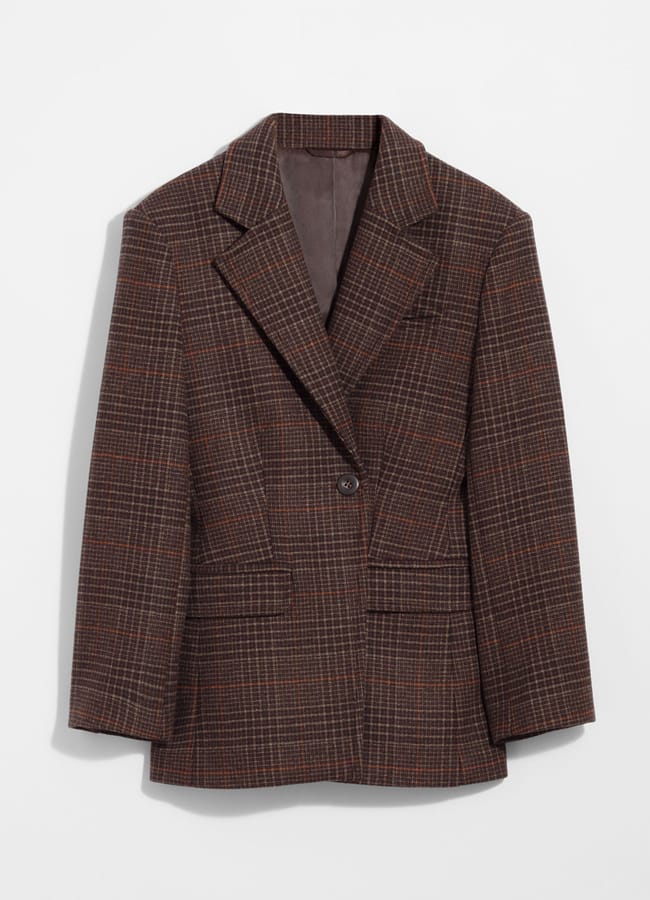 & OTHER STORIES Structured Tweed Blazer