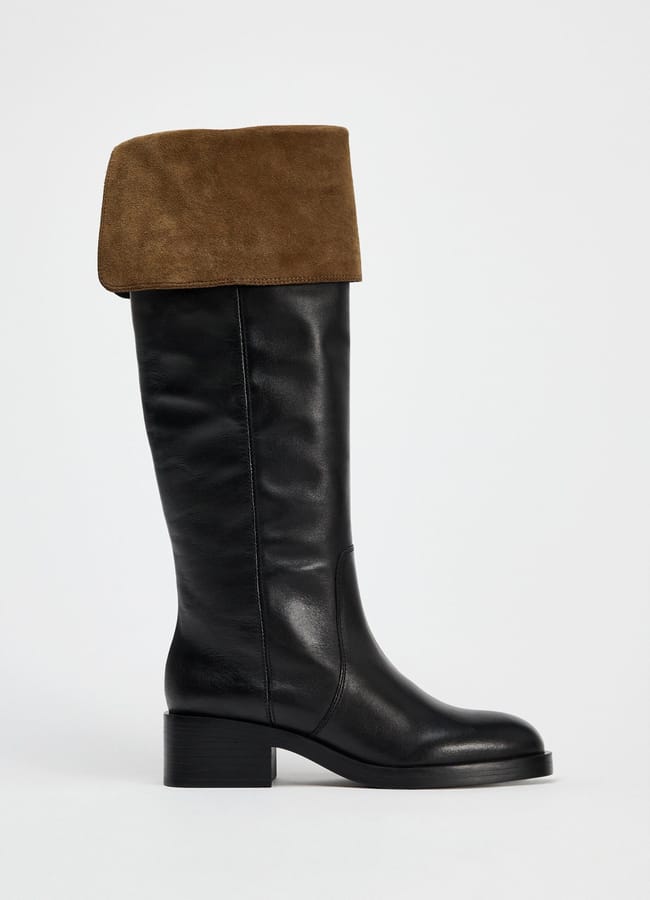 HIGH LEATHER BOOTS