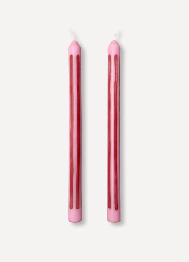 Rhubarb Dining Candles