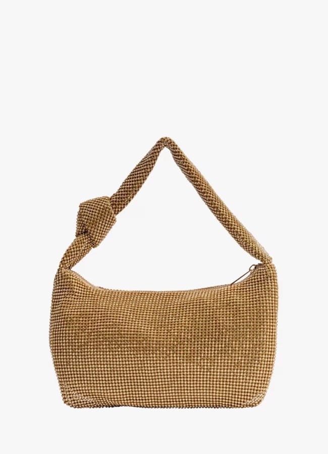 gold chain bag