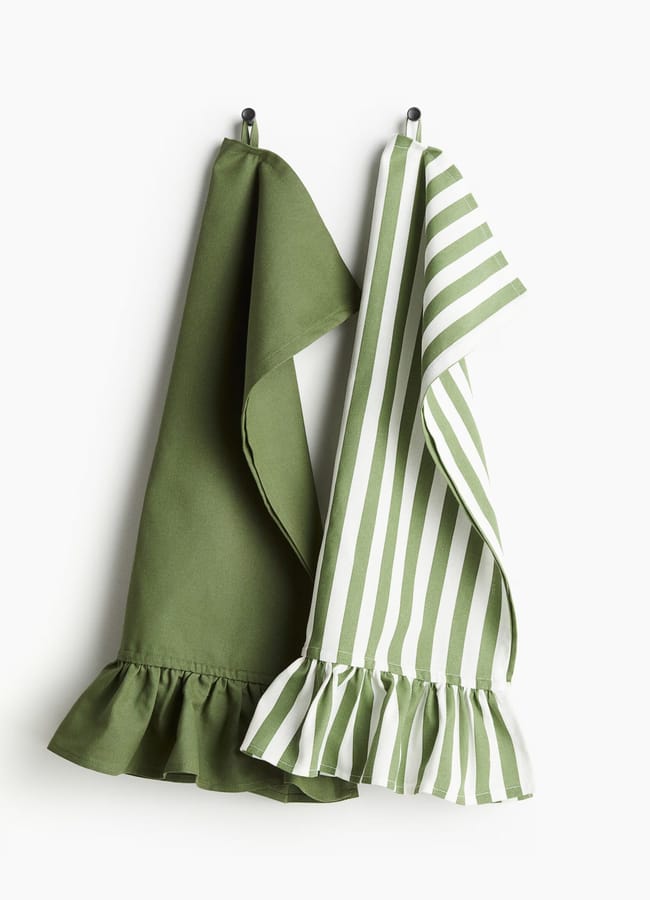 H&M 2-pack cotton tea towels