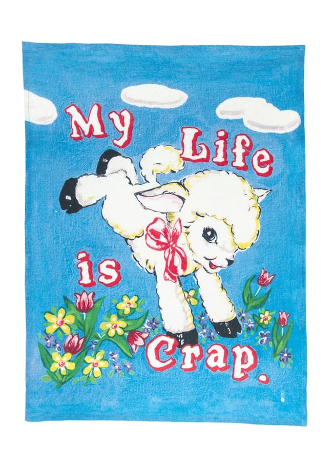 My Life Is Cr*p Tea Towel x Magda Archer
