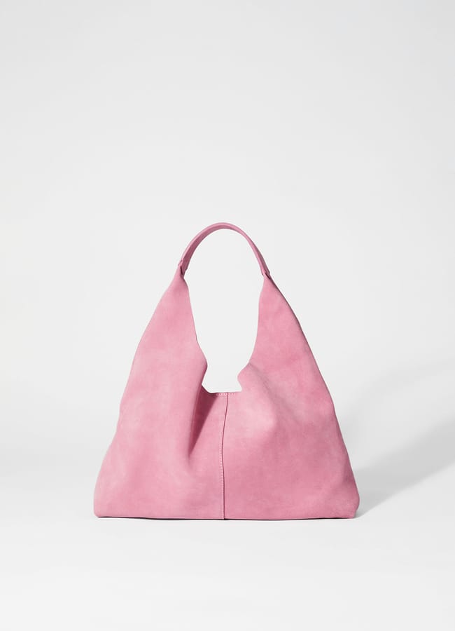 & OTHER STORIES Classic Suede Tote