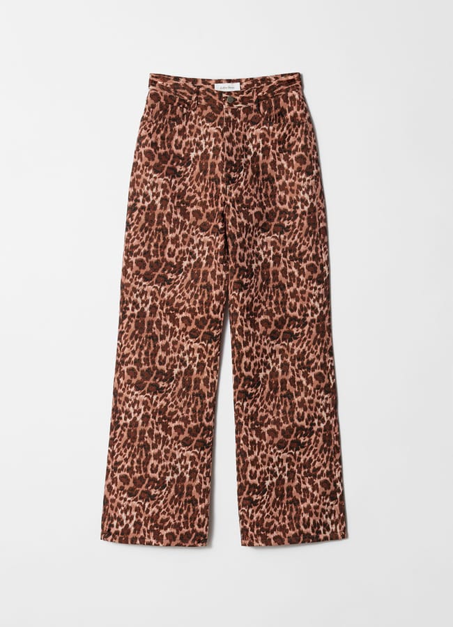 & OTHER STORIES Leopard Print Trousers