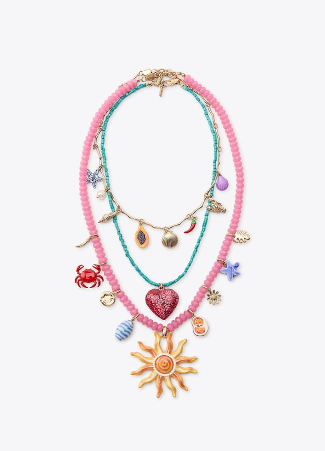 charm necklace