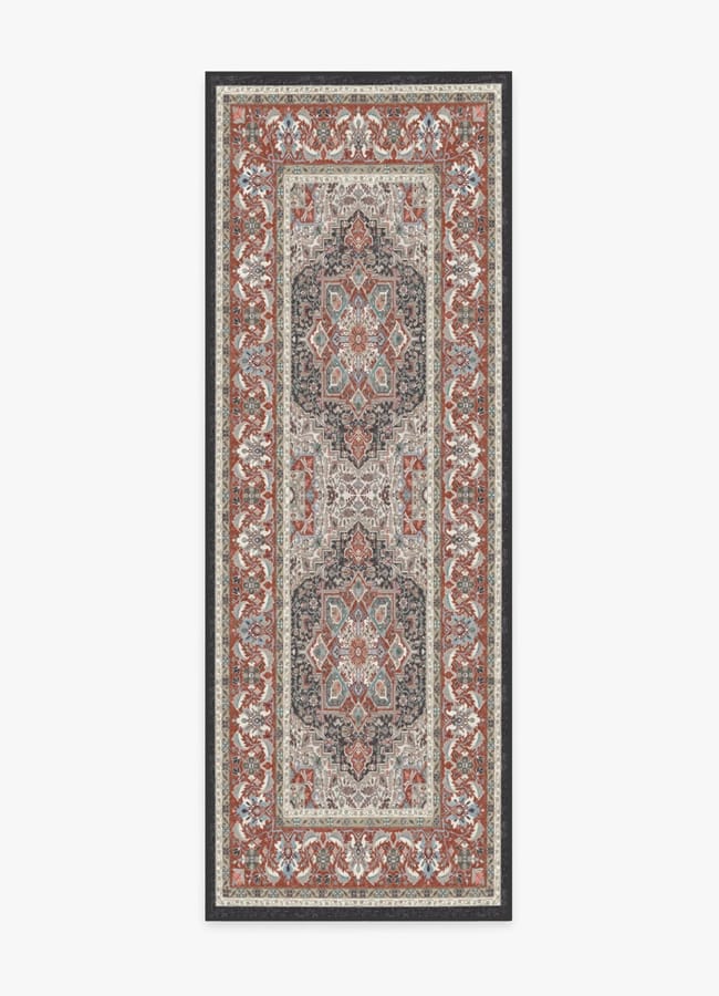 printed runner rug