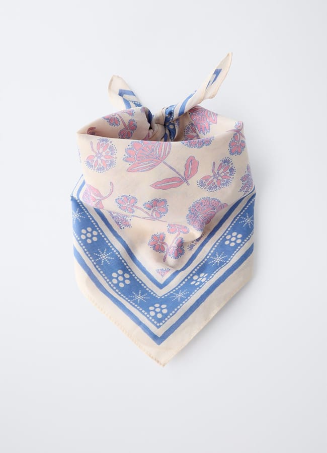 floral bandana