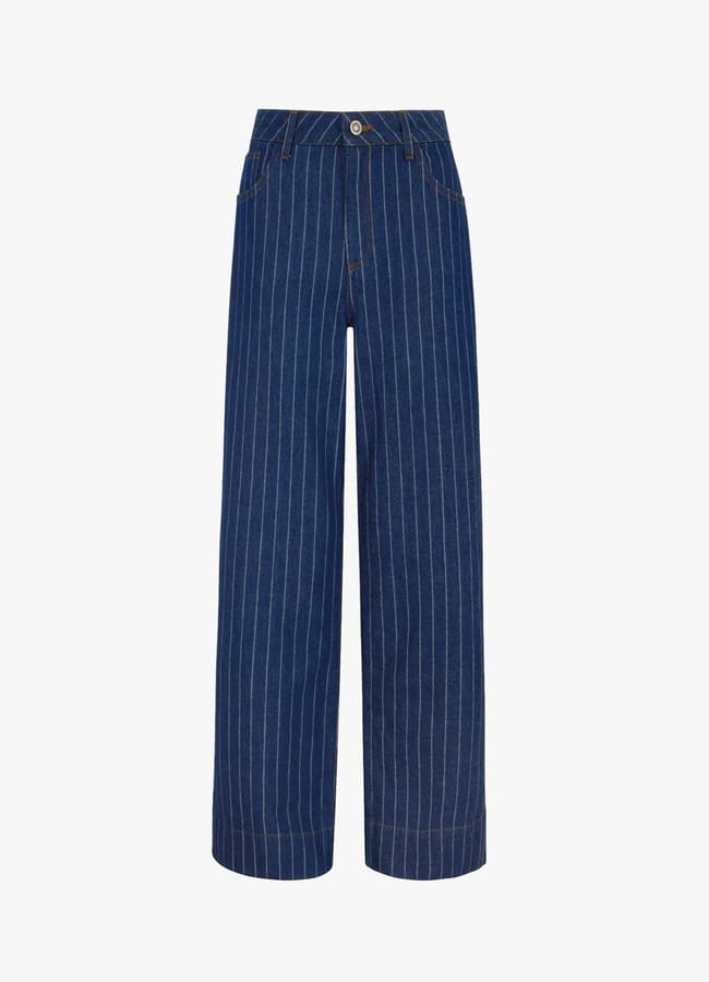 Aligne MISO PINSTRIPE STRAIGHT LEG JEAN