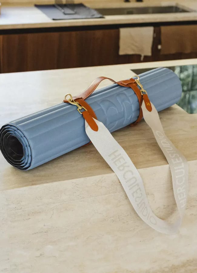 Hercule Studio blue workout mat