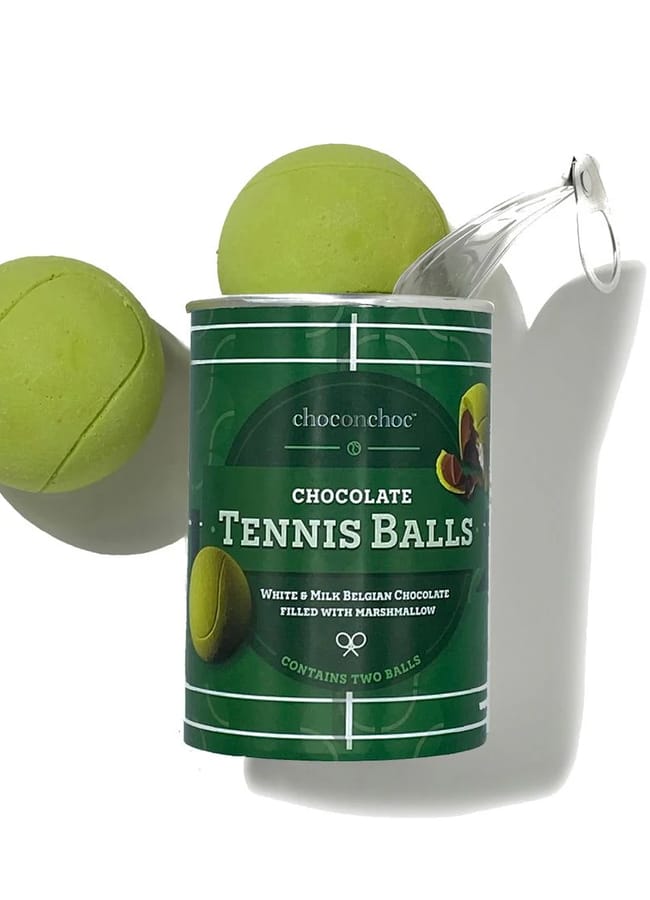chocolate tennis balls