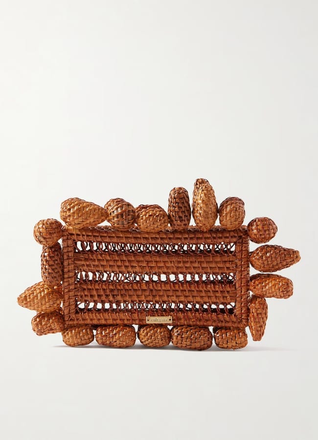 rattan clutch