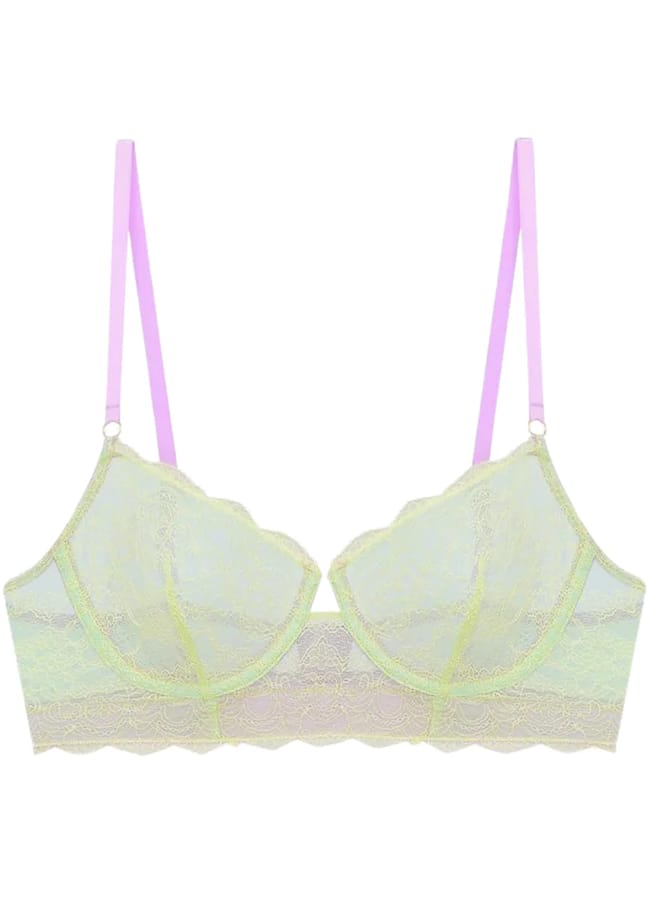 pale green bra