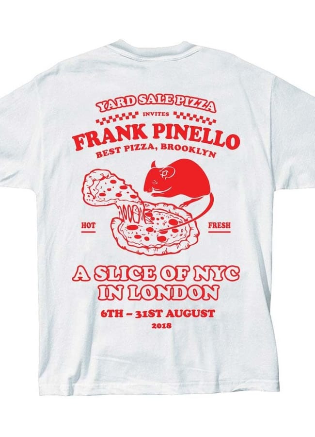 Frank Pinello Collab T – Design by Al Porto & John Bigmun