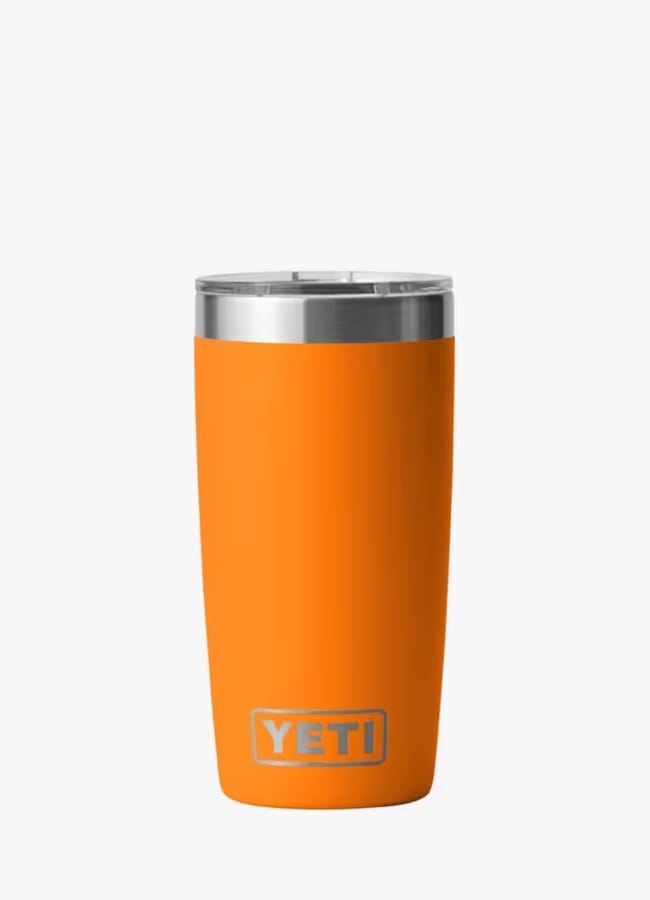 orange yeti tumbler