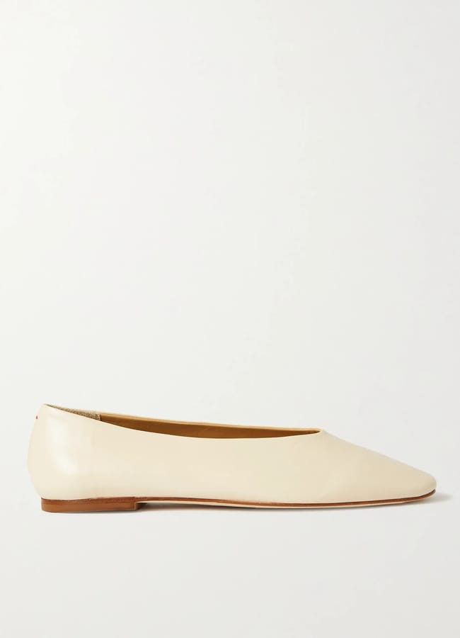AEYDE Kirsten leather ballet flats £270