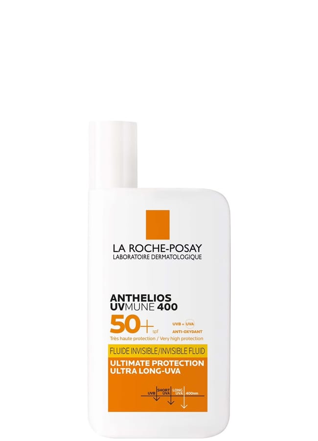 La Roche-Posay Anthelios UVMune 400 Invisible Fluid Non-Perfumed Suncream SPF50+ 50ml
