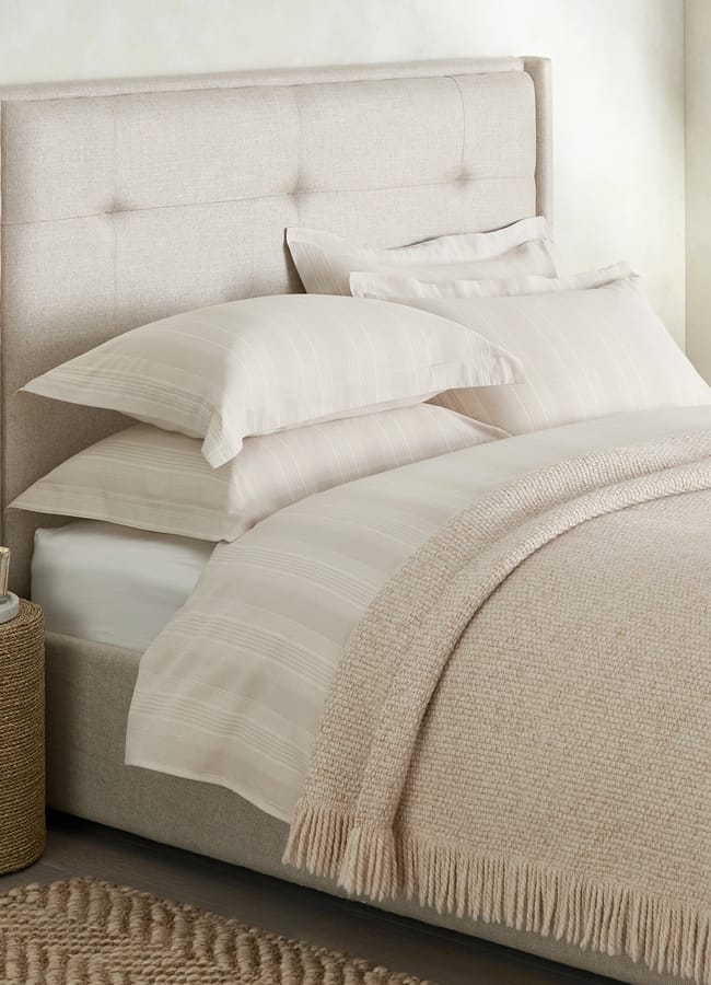 Lowell Throw on bed