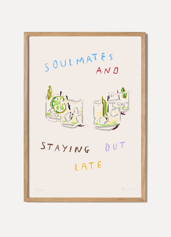 soul mates and staying out late print